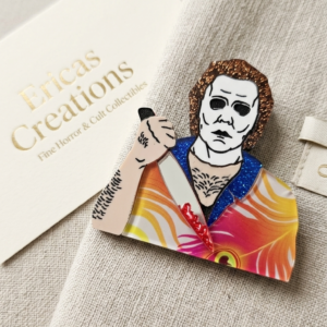 Michael Myers acrylic brooch