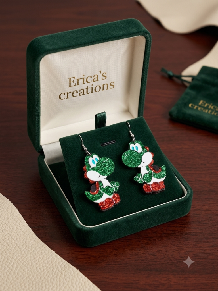 Yoshi earrings