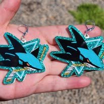 San Jose Sharks Earrings