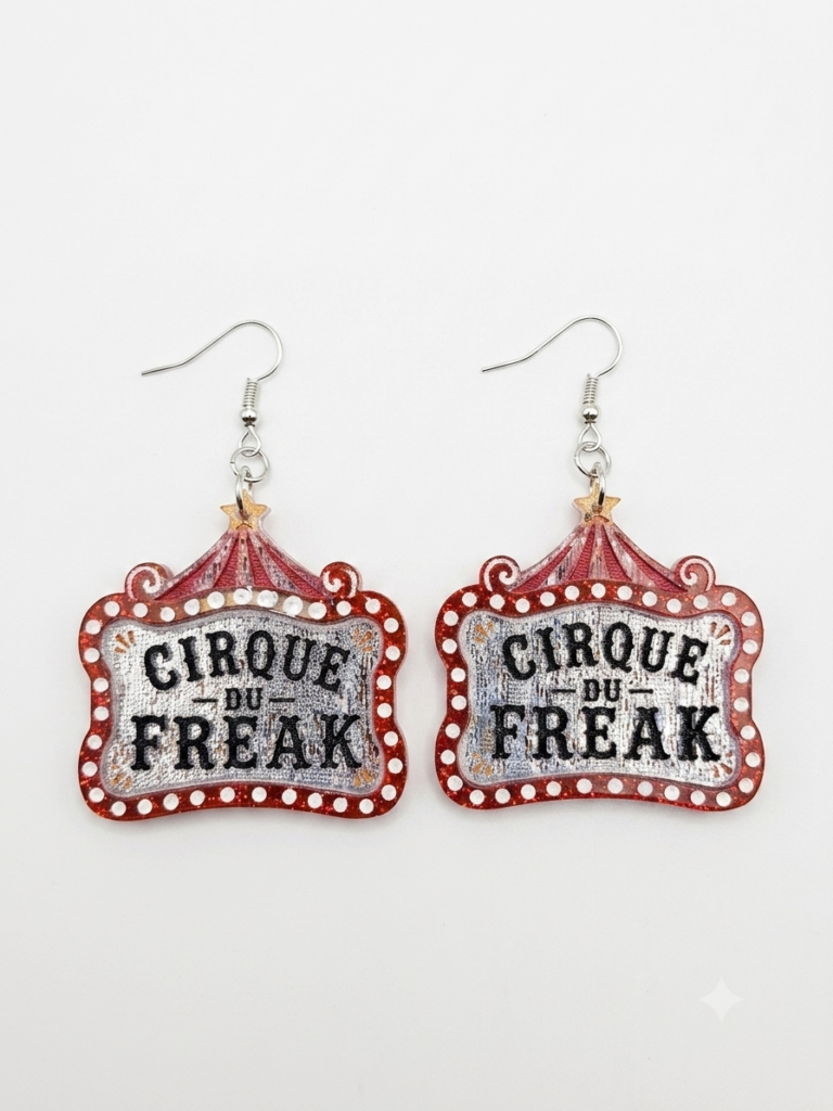 Cirque-du-Freak earrings