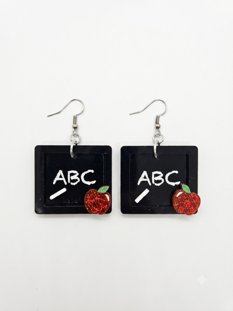 Cute chalkboard teacher ABC's
